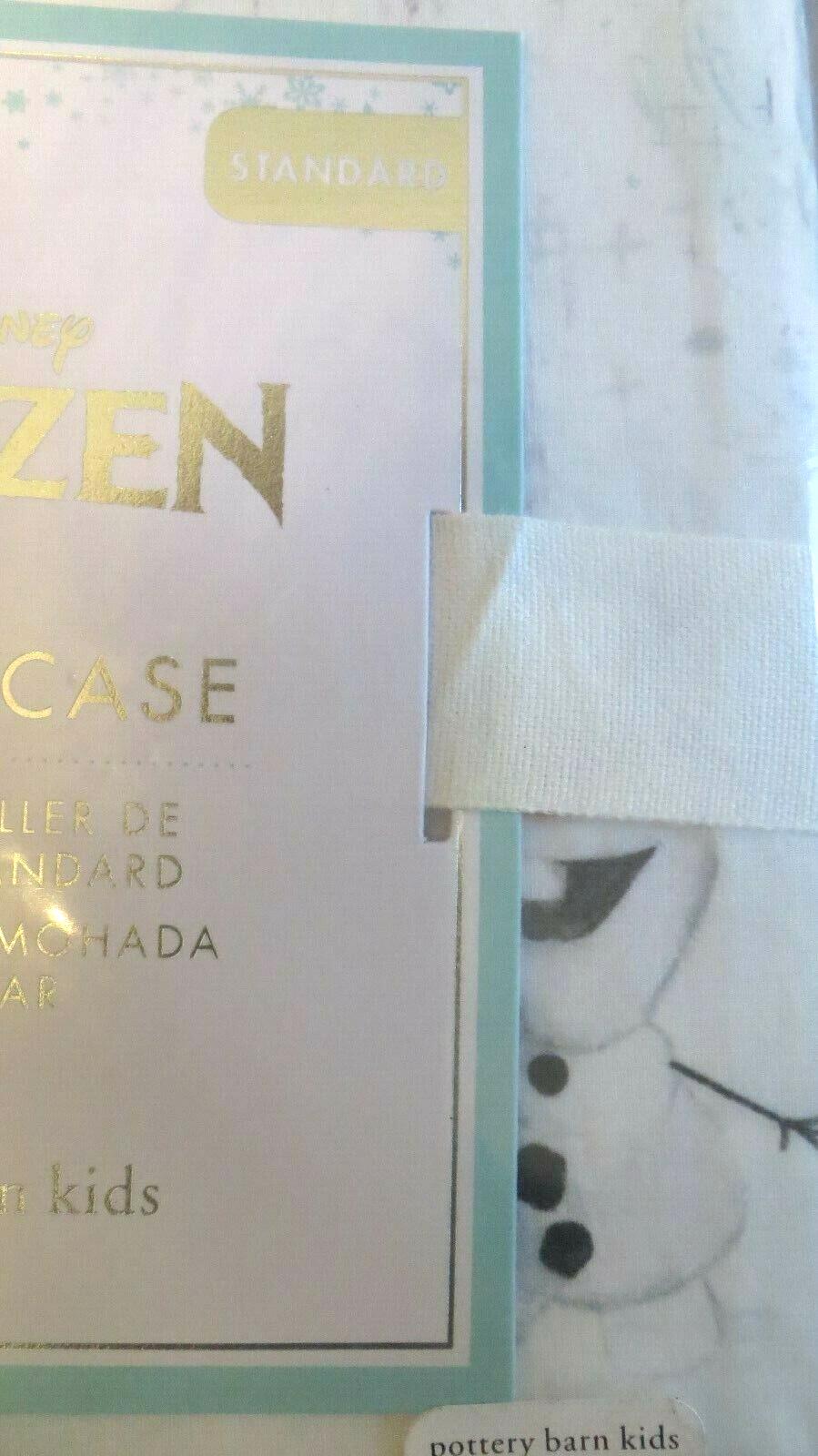 Pottery Barn Frozen Disney princess Elsa pillowcase + Sham holiday gift SET 2