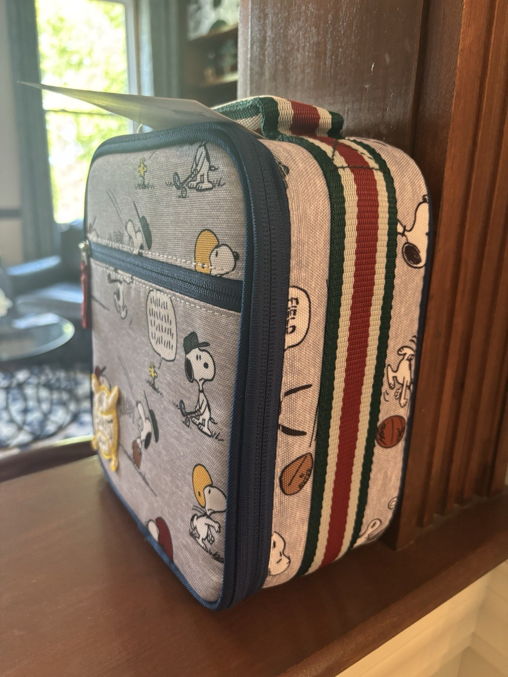 Pottery barn school LUNCH Box bag Disney SNOOPY Sport travel birthday gift boy