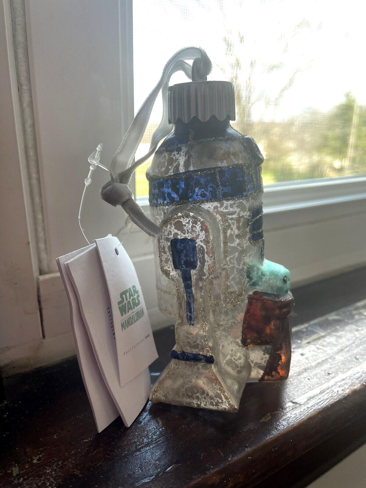 pottery barn holiday Disney Star wars Christmas ornament gift droid school boy -