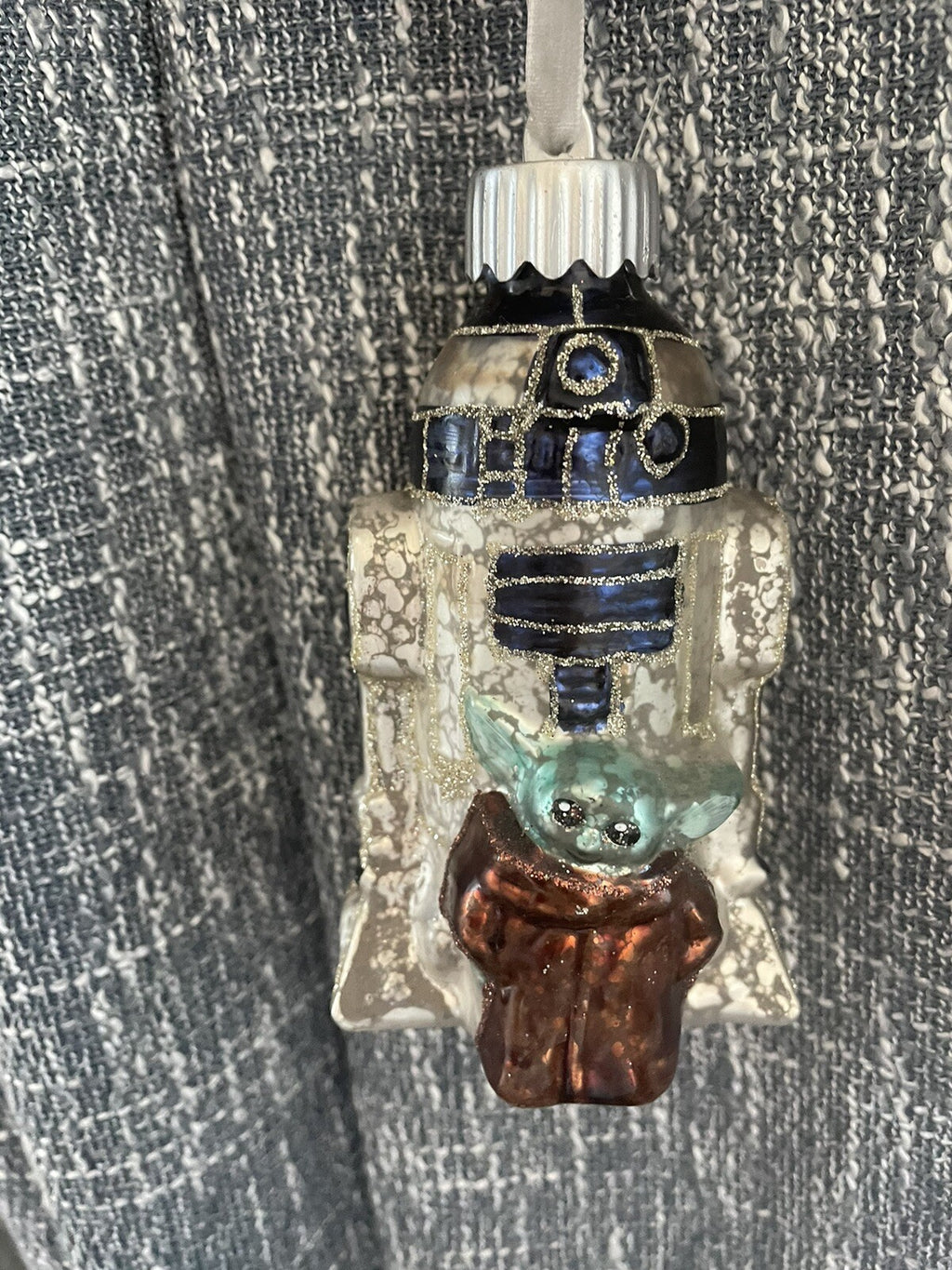 pottery barn holiday Disney Star wars Christmas ornament gift droid school boy -