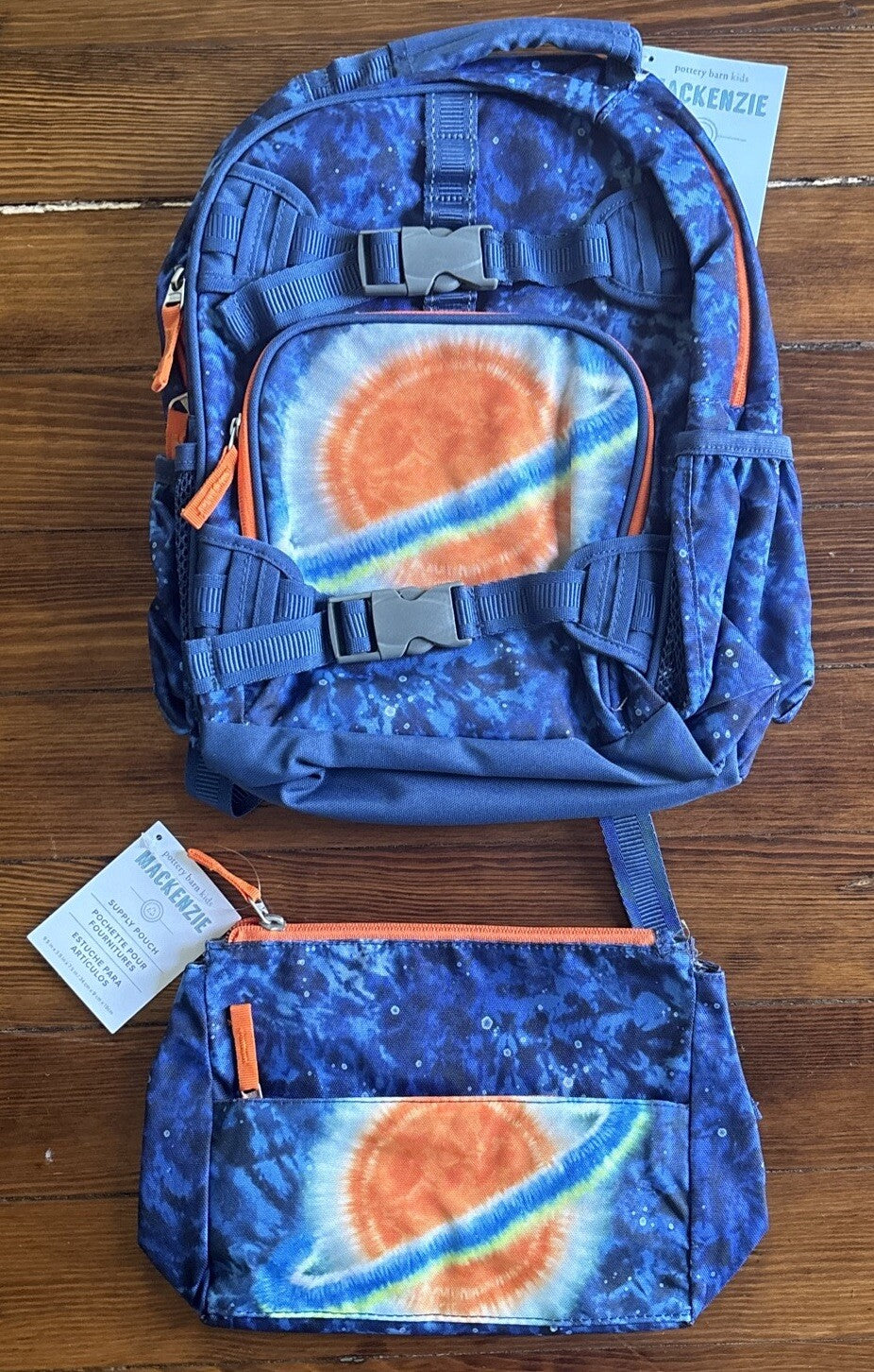 School Pottery Barn BACKPACK Space Solo Planet Travel bag Disney star wars kid n