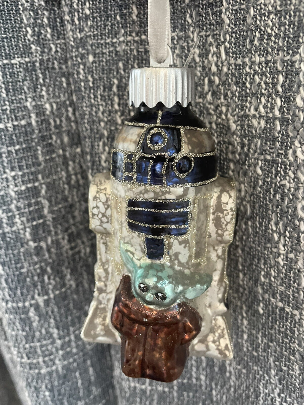 pottery barn holiday Disney Star wars Christmas ornament gift droid school boy -