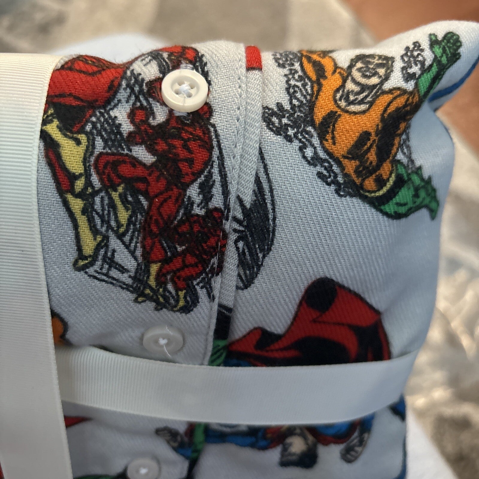 Disney Pottery Barn Holiday Justice League sleep pj batman Pajama set flash `