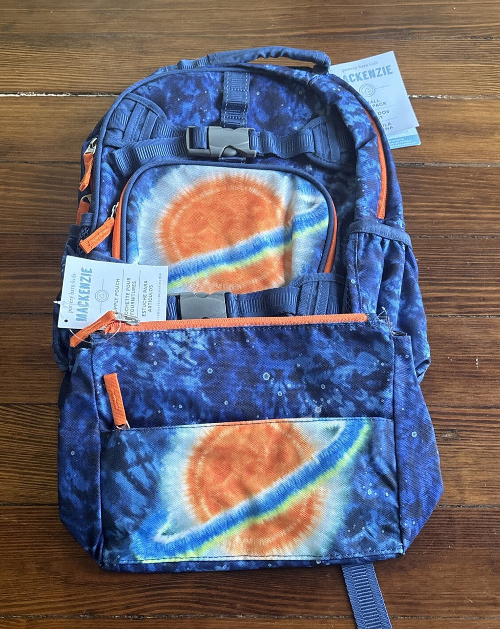 School Pottery Barn BACKPACK Space Solo Planet Travel bag Disney star wars kid n