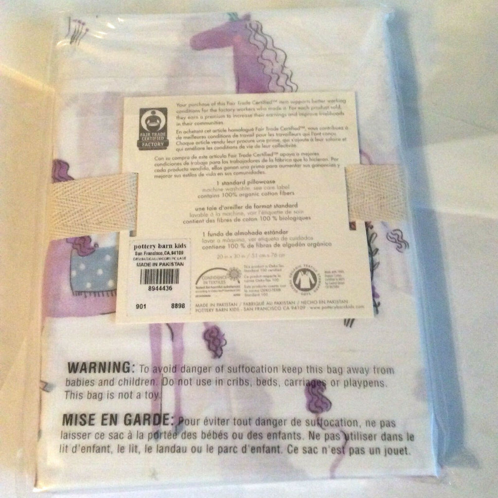 Pottery Barn Disney holiday pillowcase Unicorn horse School Girl Gift ?? kid 1