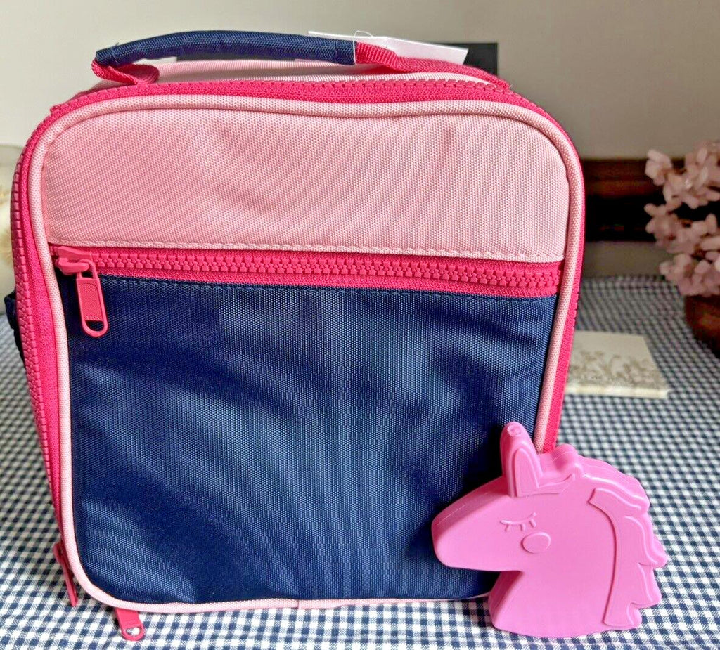 Pottery Barn LUNCH BOX BAG school Disney Rainbow Disney bag pink gift stripe