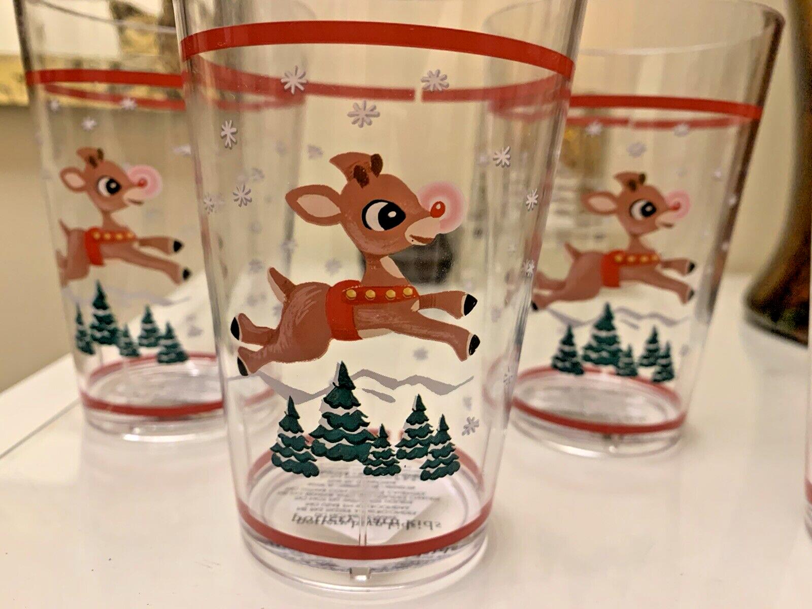 Disney Pottery Barn holiday cup Rudolph Reindeer Santa Christmas party gift n