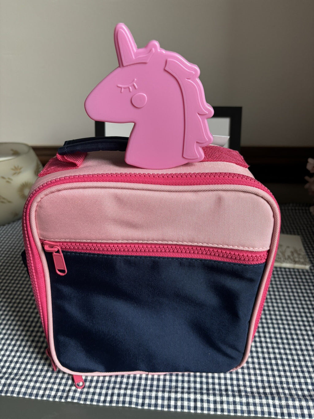 Pottery Barn LUNCH BOX BAG school Disney Rainbow Disney bag pink gift stripe