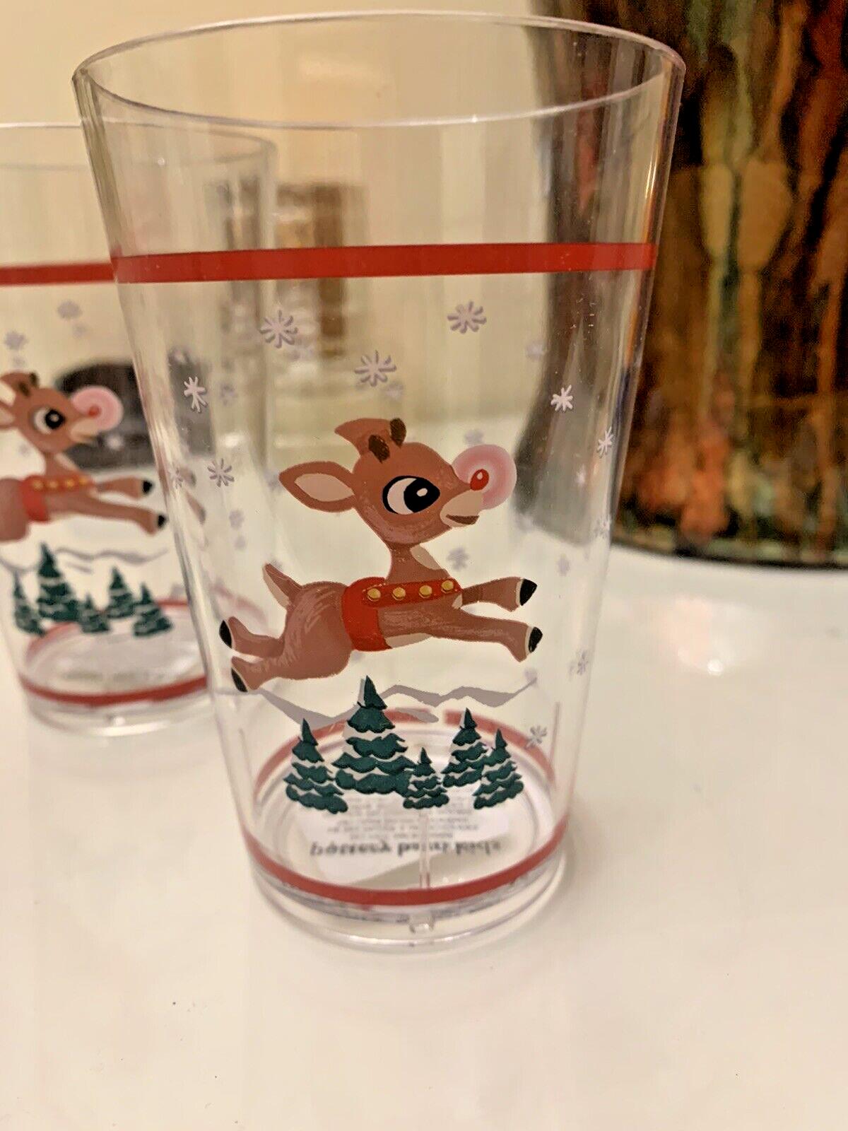Disney Pottery Barn holiday cup Rudolph Reindeer Santa Christmas party gift n