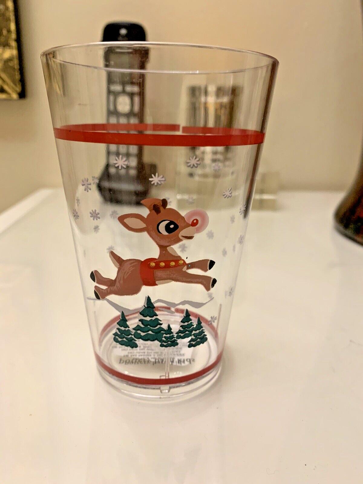Disney Pottery Barn holiday cup Rudolph Reindeer Santa Christmas party gift n