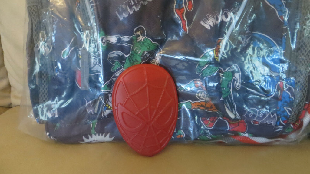 School Pottery barn Disney BACKPACK +WATER + Spider-man travel boy comic ./