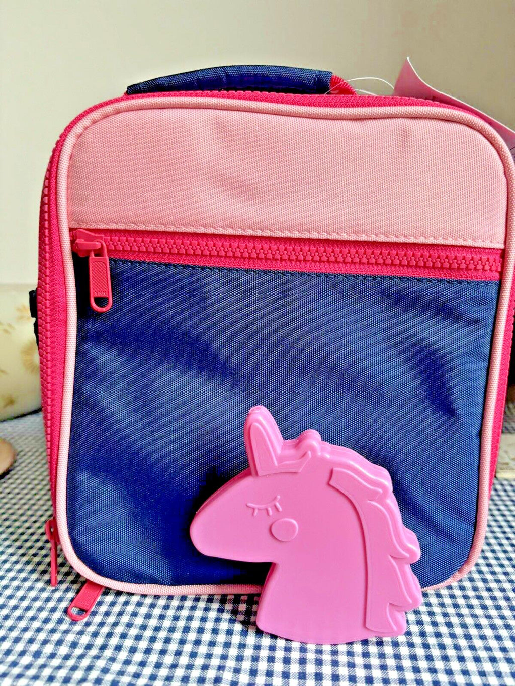 Pottery Barn LUNCH BOX BAG school Disney Rainbow Disney bag pink gift stripe