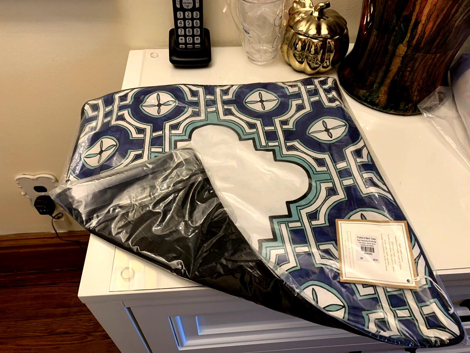 Pottery Barn Floral Sham college holiday gift dorm birthday party Pillow Cover "
