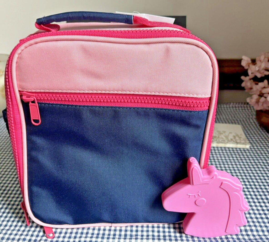 Pottery Barn LUNCH BOX BAG school Disney Rainbow Disney bag pink gift stripe