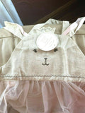 Pottery Barn Bunny Rabbit holiday Apron disney gift girl party school bake ?? a