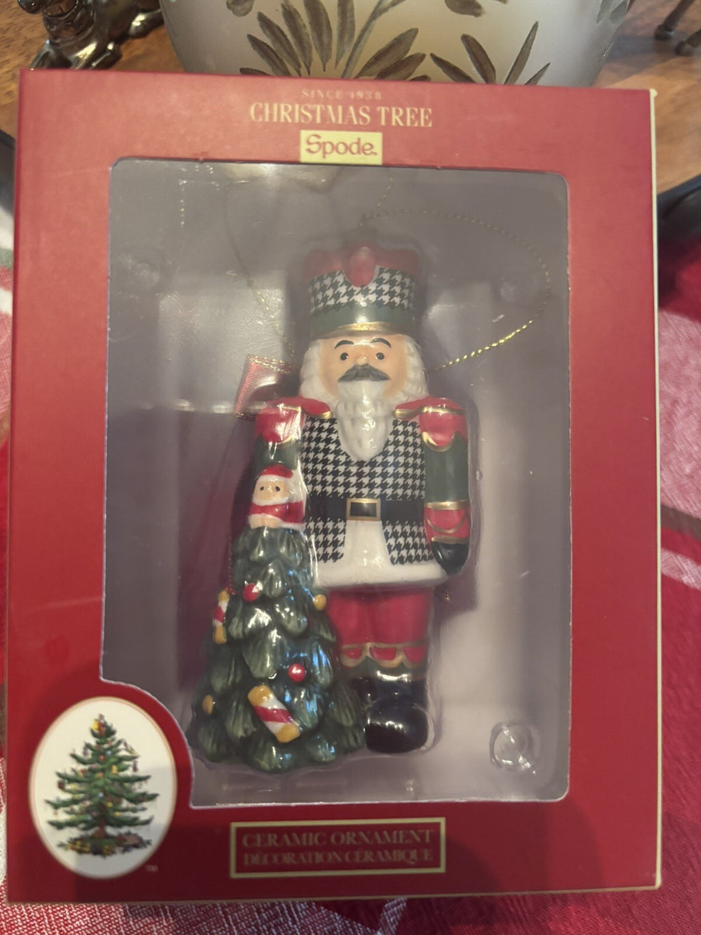 Spode Holiday Nutcracker Ornament Days Christmas party Gift kid birthday box =
