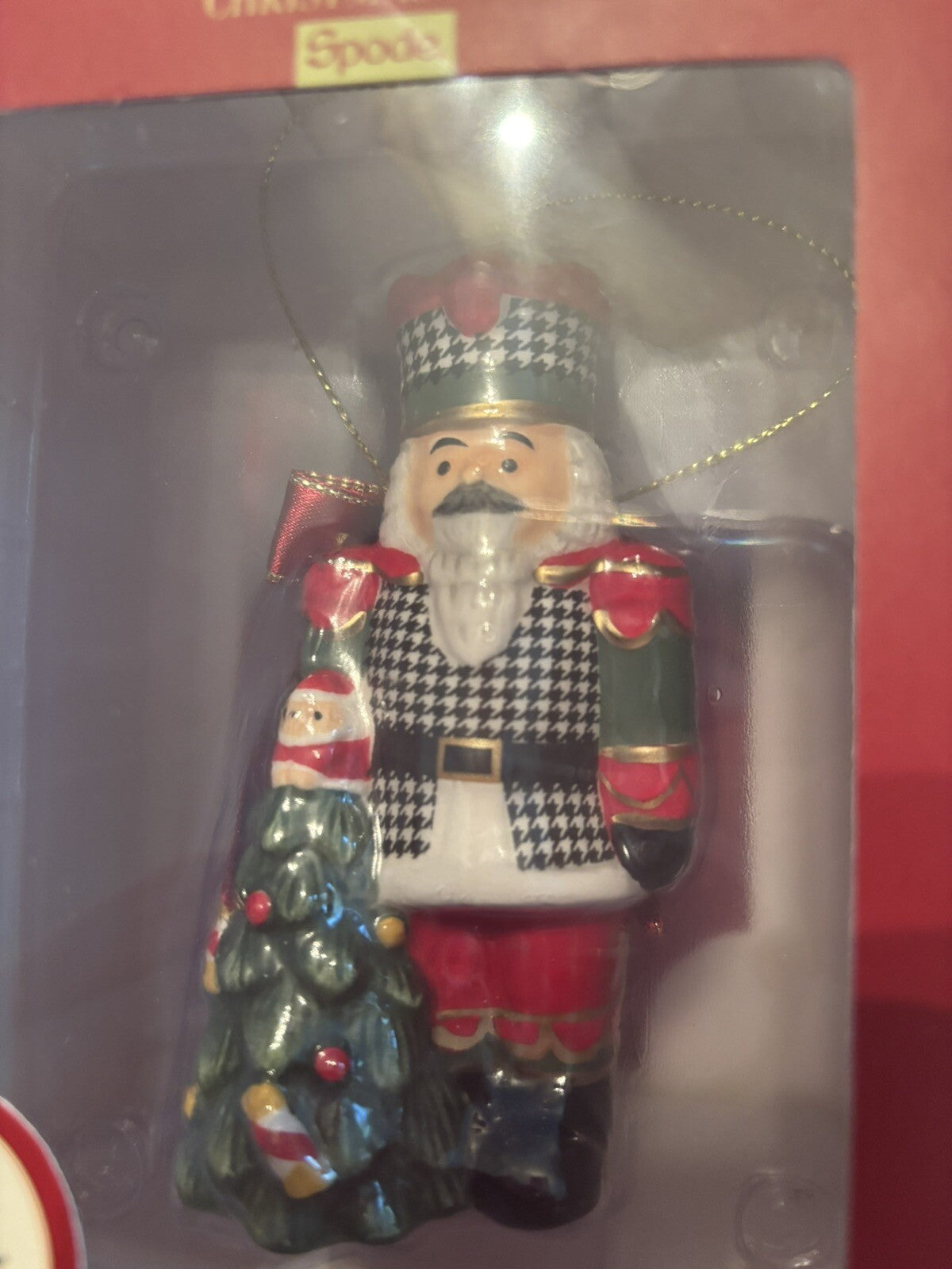 Spode Holiday Nutcracker Ornament Days Christmas party Gift kid birthday box =