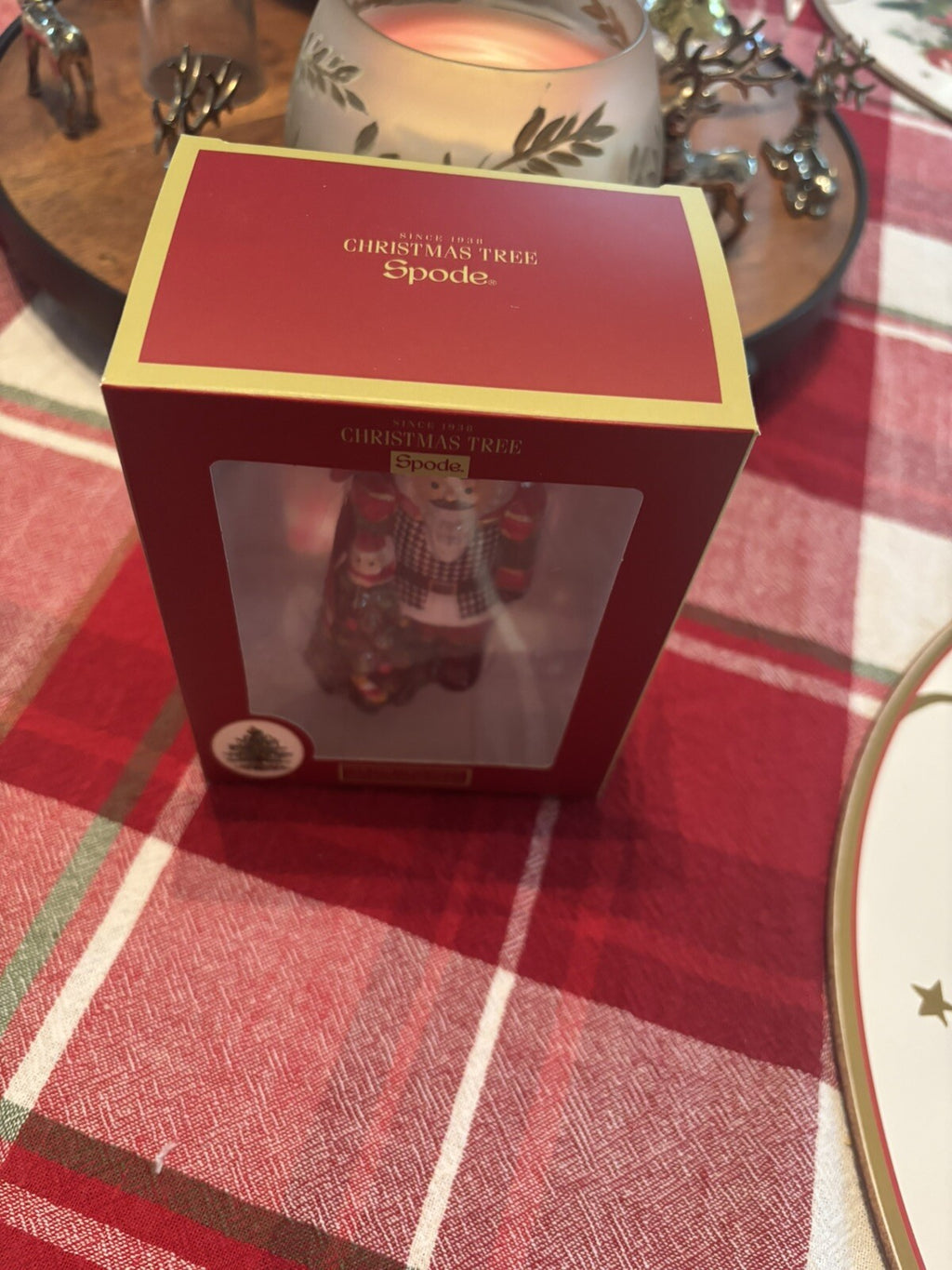 Spode Holiday Nutcracker Ornament Days Christmas party Gift kid birthday box =