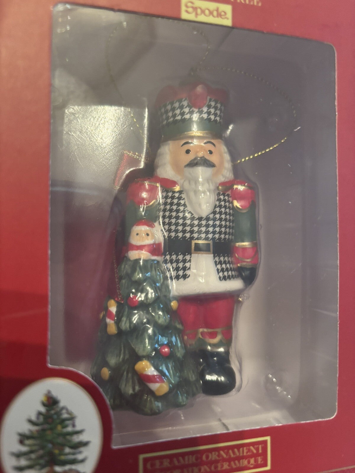 Spode Holiday Nutcracker Ornament Days Christmas party Gift kid birthday box =