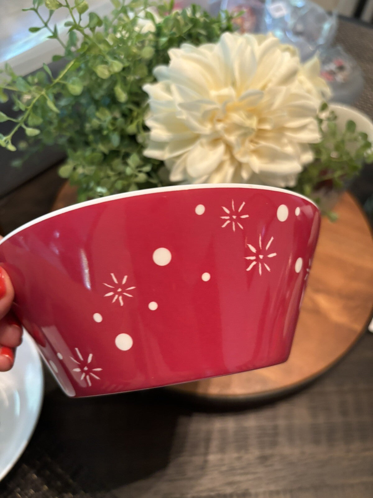 Pottery Barn Disney Mickey Mouse holiday Bowl Christmas gift party Minnie SET [