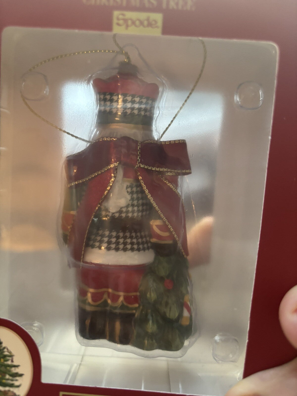 Spode Holiday Nutcracker Ornament Days Christmas party Gift kid birthday box =