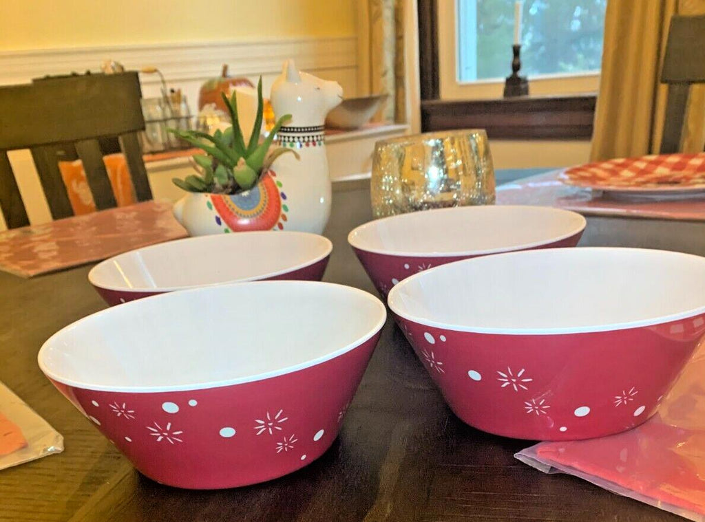 Pottery Barn Disney Mickey Mouse holiday Bowl Christmas gift party Minnie SET [