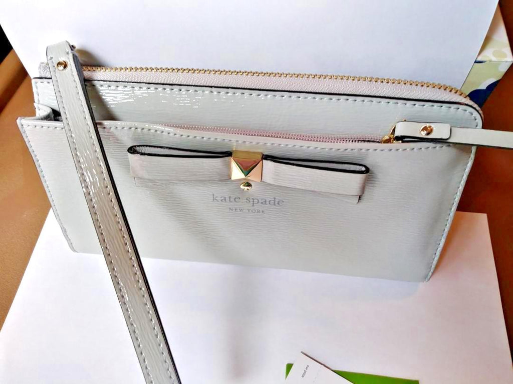 Kate Spade wallet wristlet bag bow Holiday mom gift party School girl $239 a