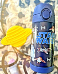Pottery Barn School Disney STAR WARS Mandalorian Solo WATER BOTTLE+space bag .