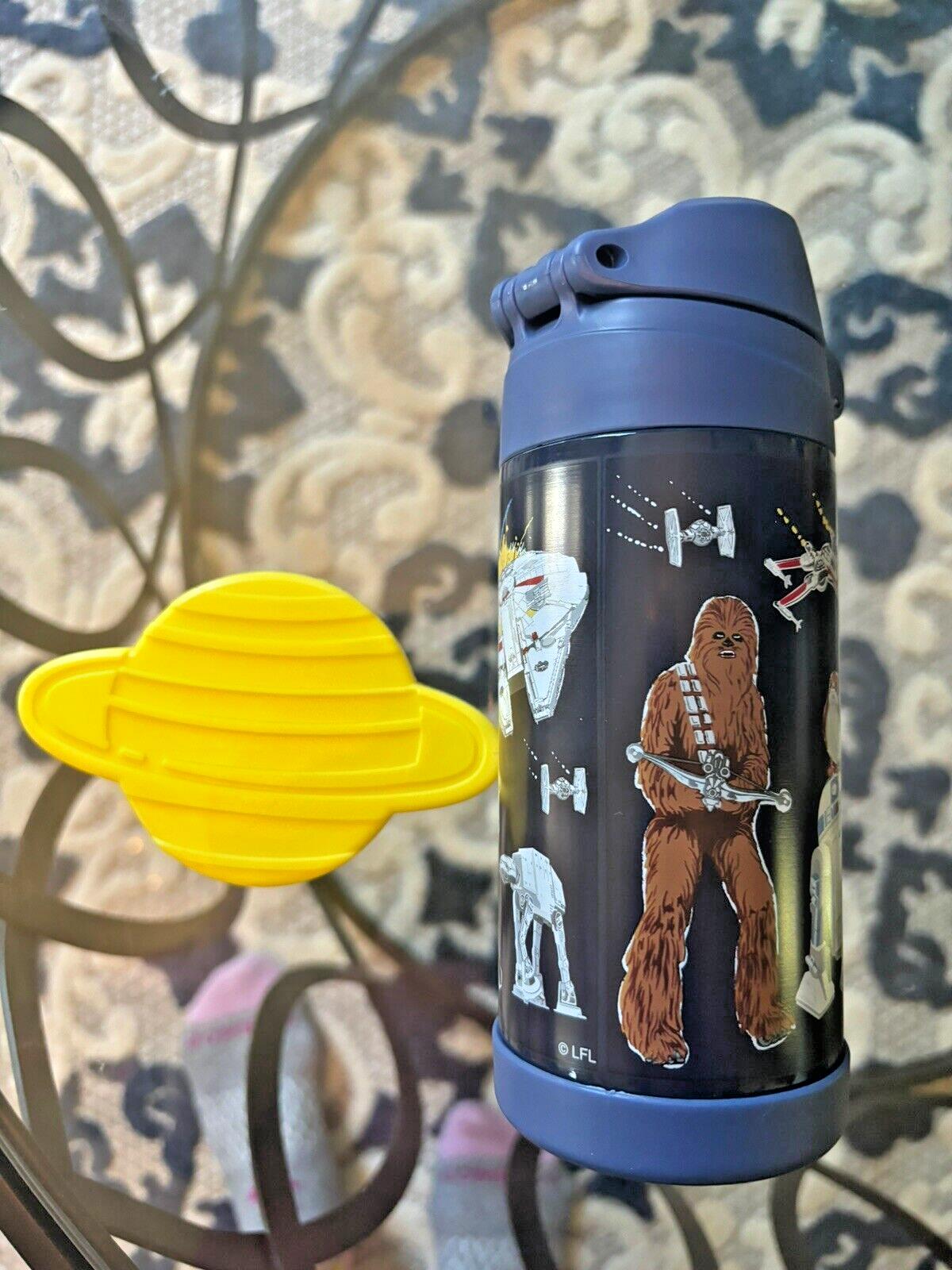 Pottery Barn School Disney STAR WARS Mandalorian Solo WATER BOTTLE+space bag .