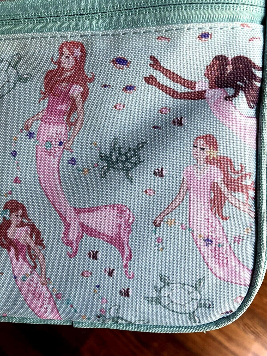 Pottery Barn school Disney LUNCH BAG Mermaid Ariel princess WATER Travel girl .