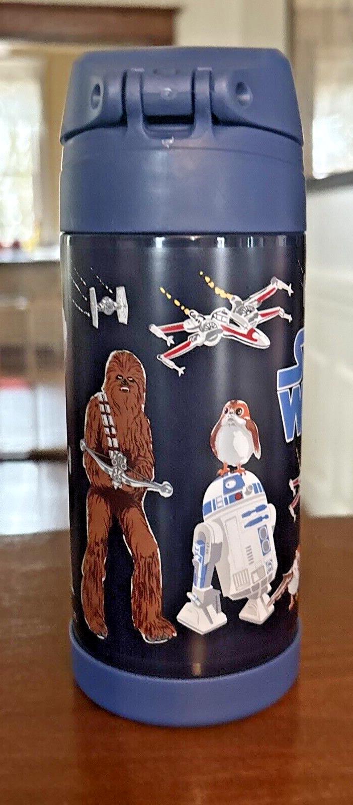 Pottery Barn School Disney STAR WARS Mandalorian Solo WATER BOTTLE+space bag .