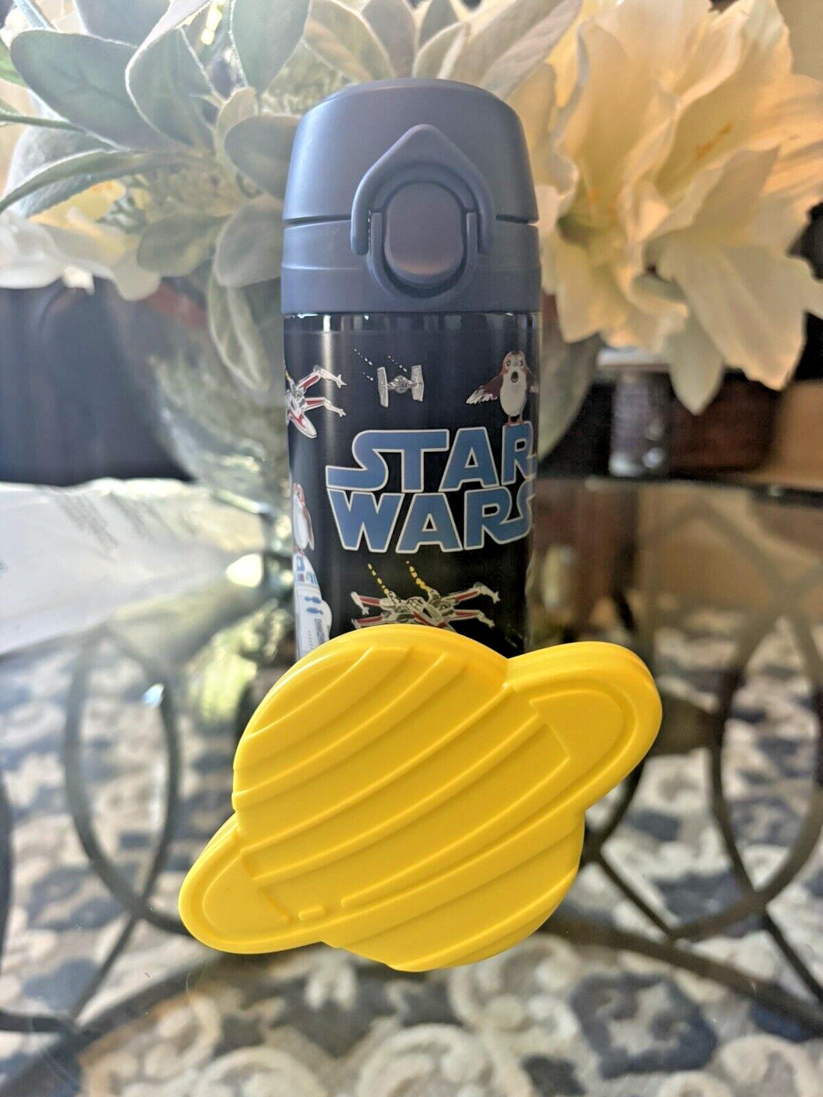 Pottery Barn School Disney STAR WARS Mandalorian Solo WATER BOTTLE+space bag .
