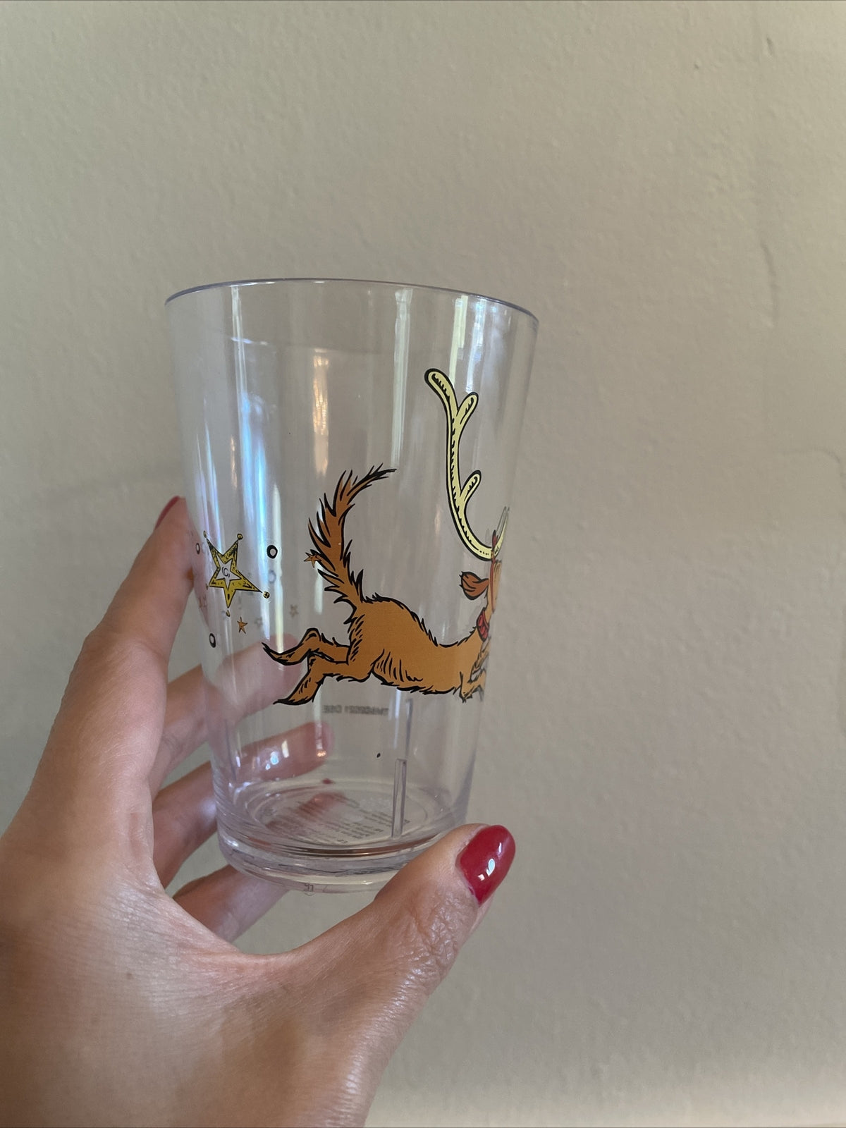 Disney school Pottery Barn GRINCH Christmas Cup holiday gift Dr Seuss party n