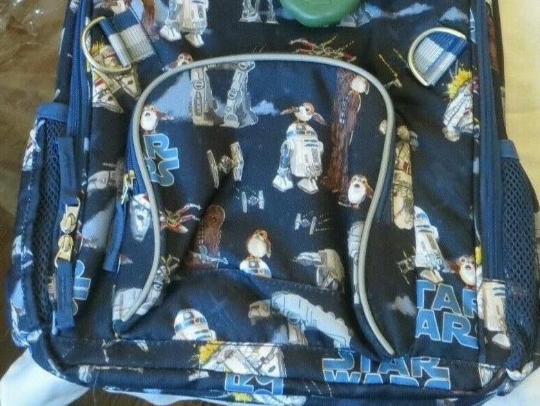 Pottery barn school disney STAR WARS BACKPACK Solo space Grogu Bag Yoda boy ?? .