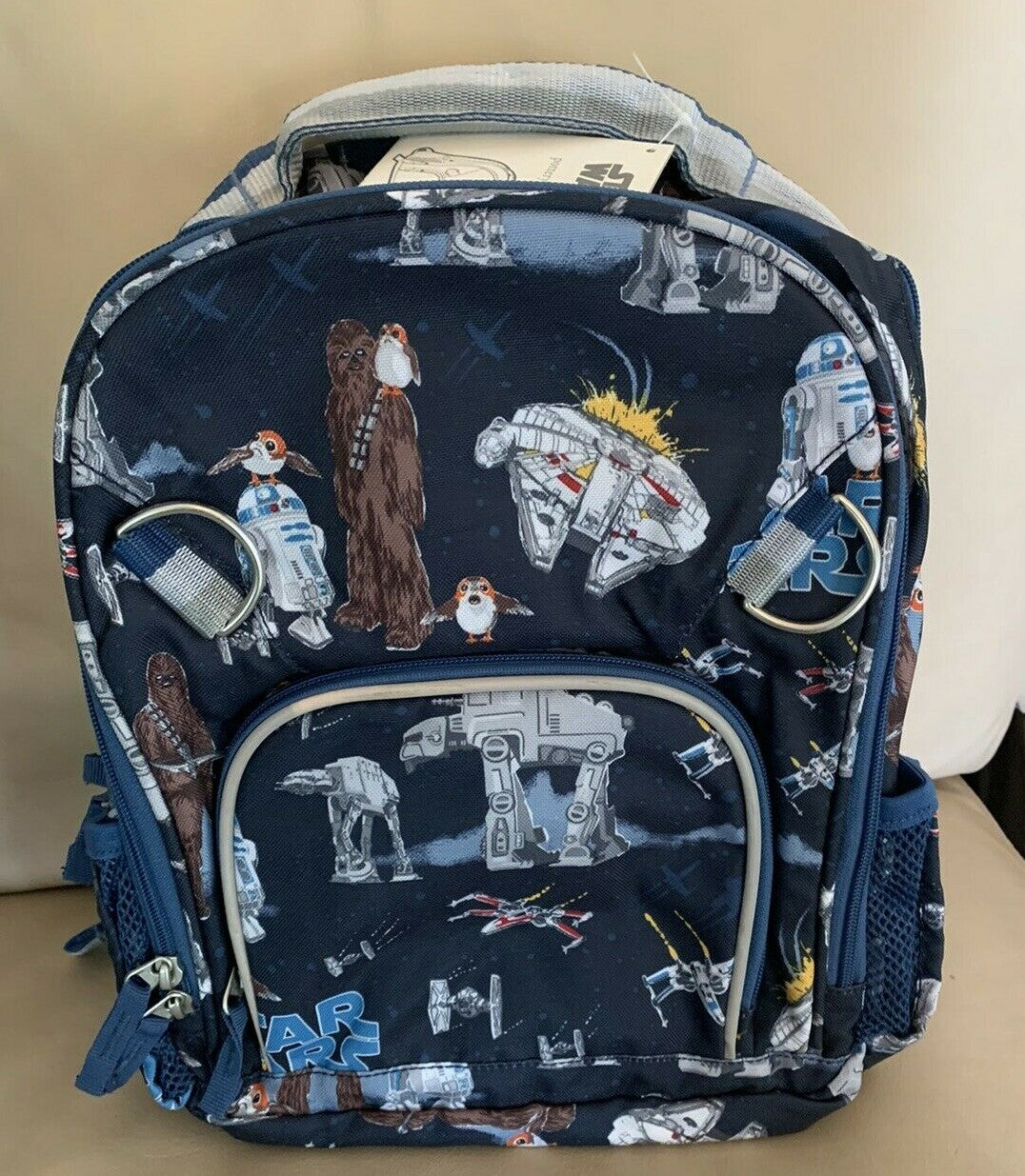 Pottery barn school disney STAR WARS BACKPACK Solo space Grogu Bag Yoda boy ?? .