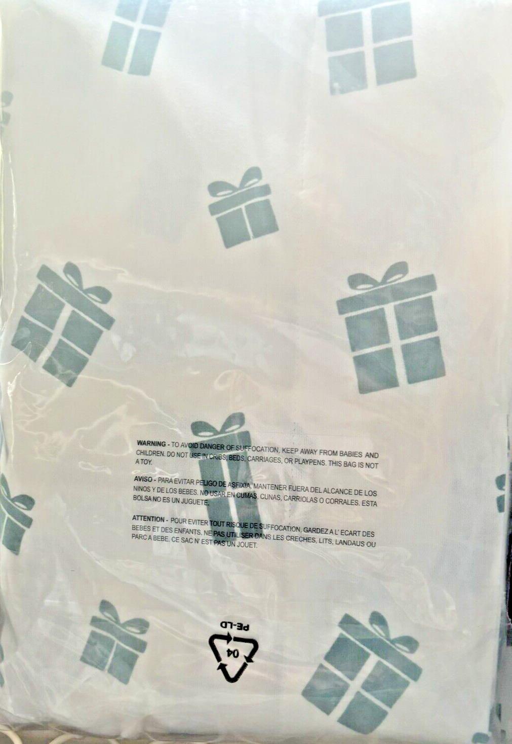 Garnet Hill holiday Disney Winter village KING SHEET SET Present Birthday 3 Pc -