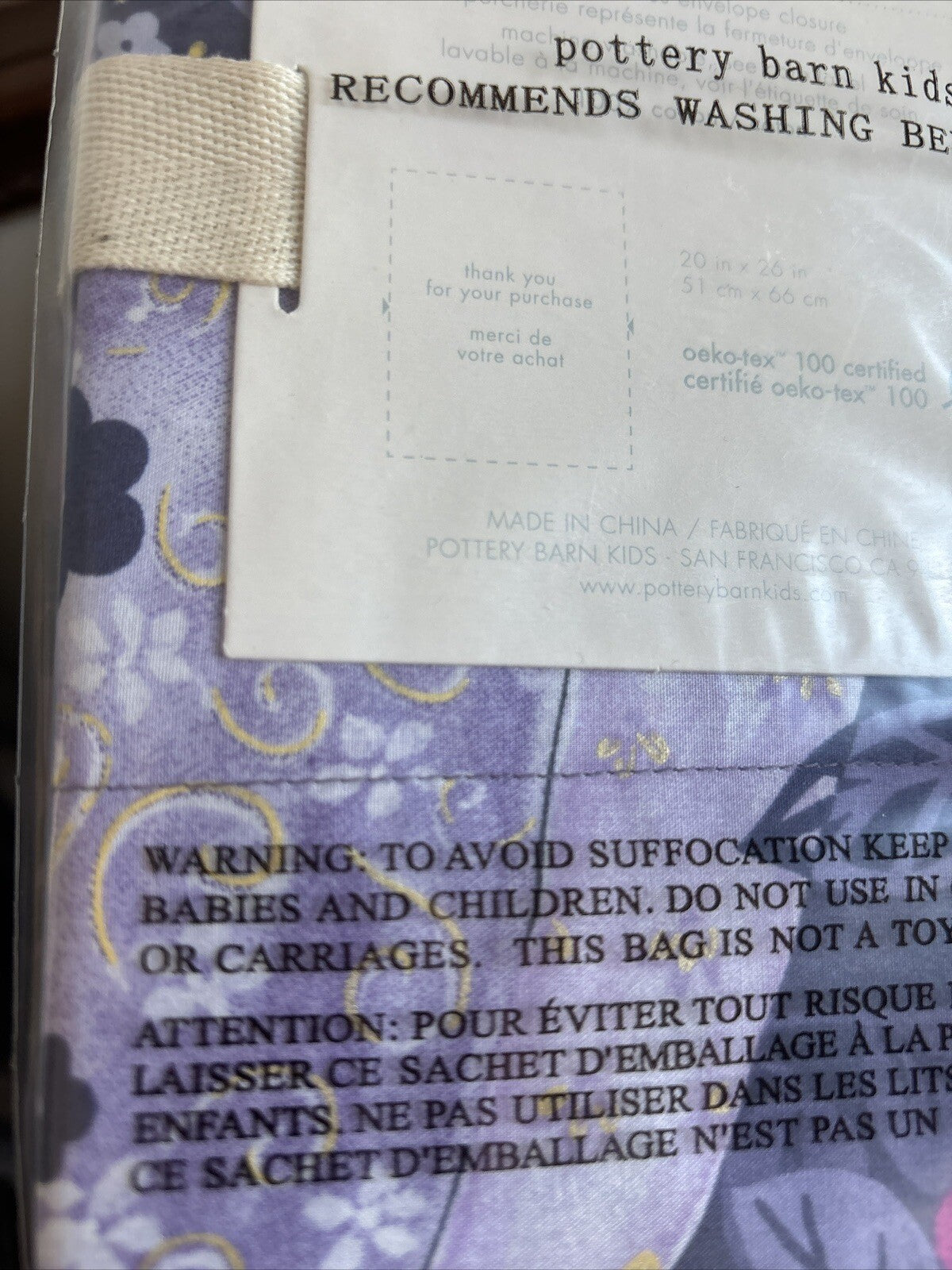 Pottery Barn Disney Pillow Sham Princess Holiday party gift school Girl Kids a