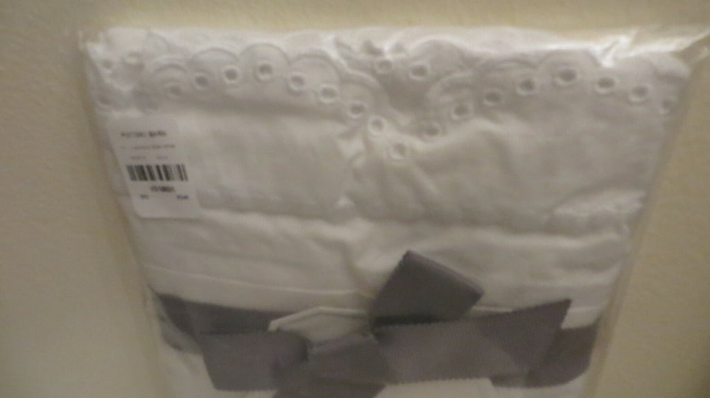 Pottery Barn Disney Monique Pillow Sham white KING wedding Holiday gift mom