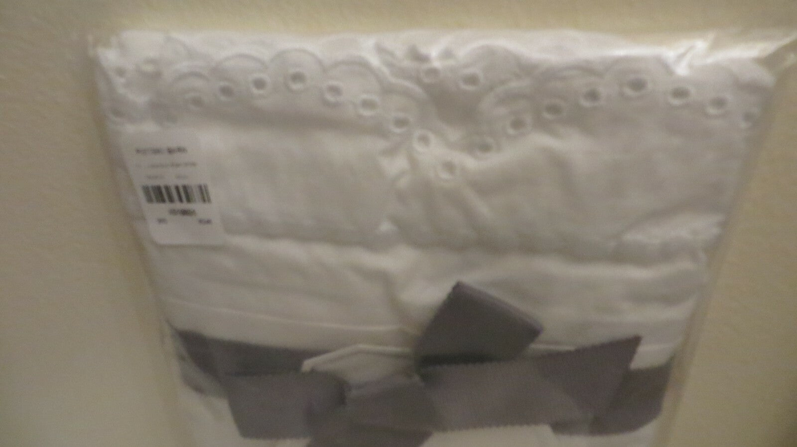 Pottery Barn Disney Monique Pillow Sham white KING wedding Holiday gift mom