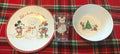 Disney Mickey Mouse Pottery Barn DINNER SET Plate School Christmas holiday party