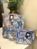 Pottery Barn school Disney backpack rainbow + Lunch ?? TRAVEL BAG girl LARGE /