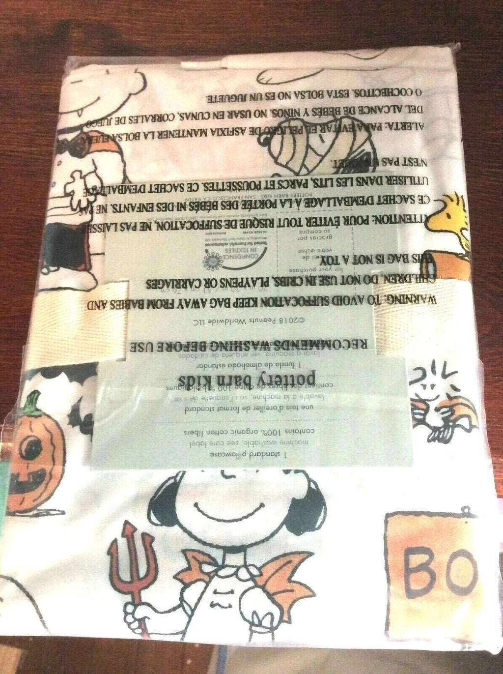 Pottery Barn holiday Snoopy Christmas birthday Disney kid Pillowcase gift SET 2!