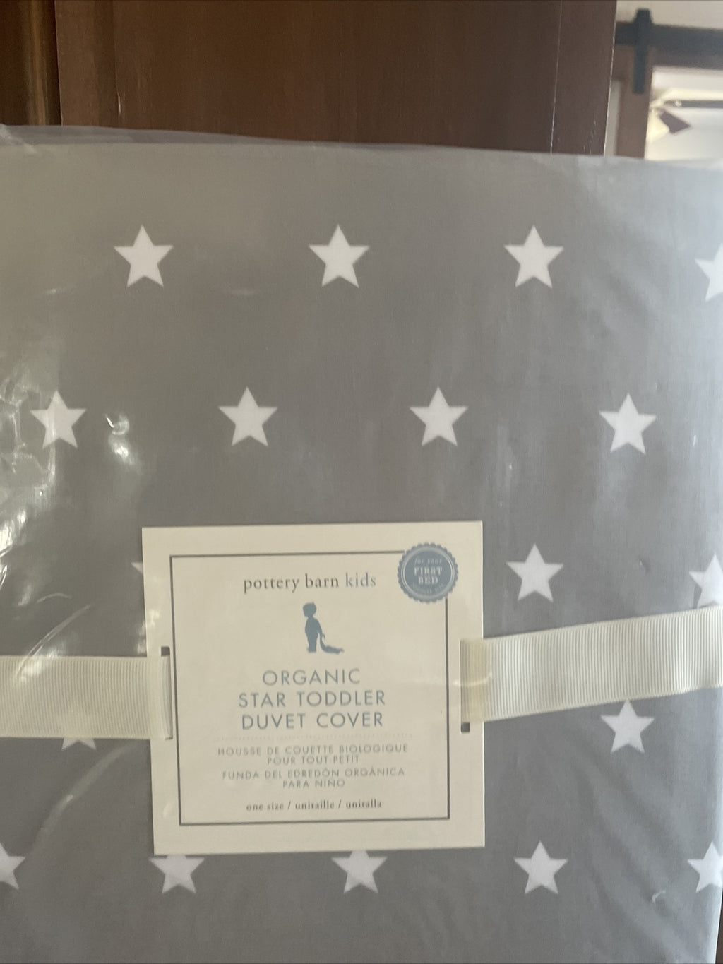Pottery Barn school toddler duvet cover star holiday gift party boy pre k kid `