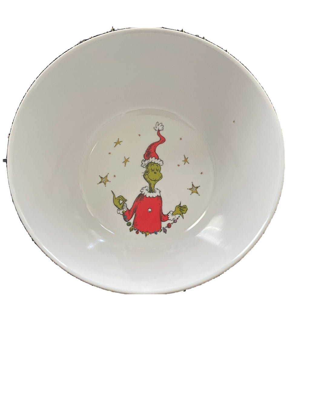 Grinch Pottery Barn Christmas Bowl Disney Holiday gift Seuss Party school kid n