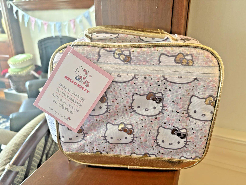 School Pottery Barn Hello Kitty Disney Lunch box bag holiday Travel gift Girl n