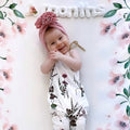 Pottery Barn Baby CRIB SHEET TODDLER bed Floral holiday Christmas gift Disney ]
