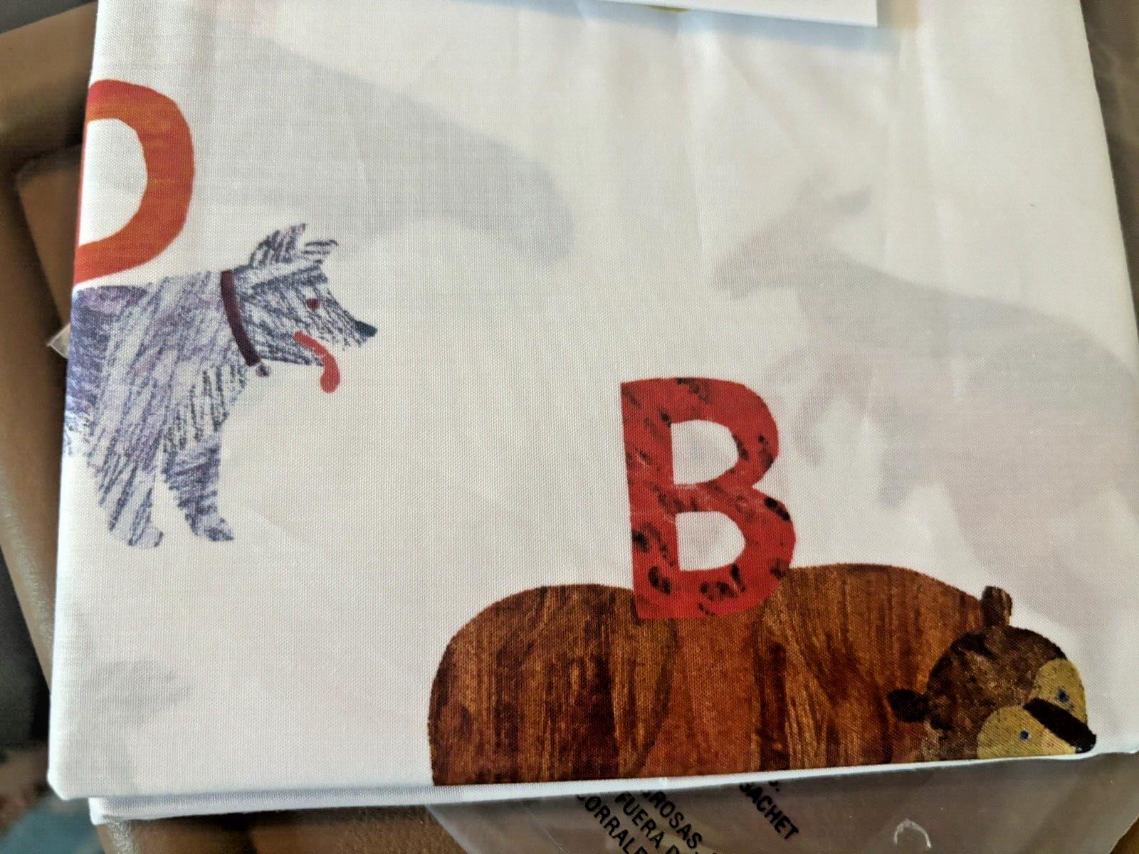 Pottery Barn Alphabet Disney Eric Carle animal Caterpillar pre k school kid ]