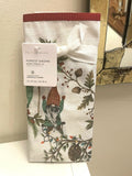 pottery barn Kitchen towel Holiday Winter Christmas Gnome Elf gift party SET 2 =