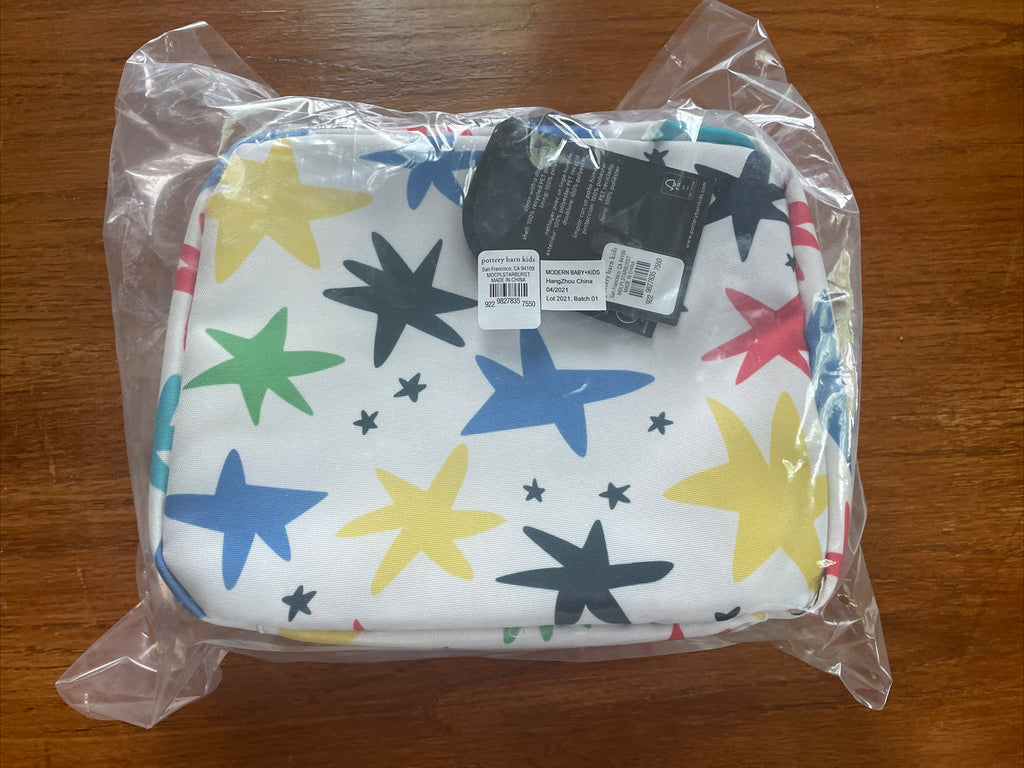 Pottery Barn school Star space sport Marvel hero travel gift LUNCH BOX BAG  ?? [