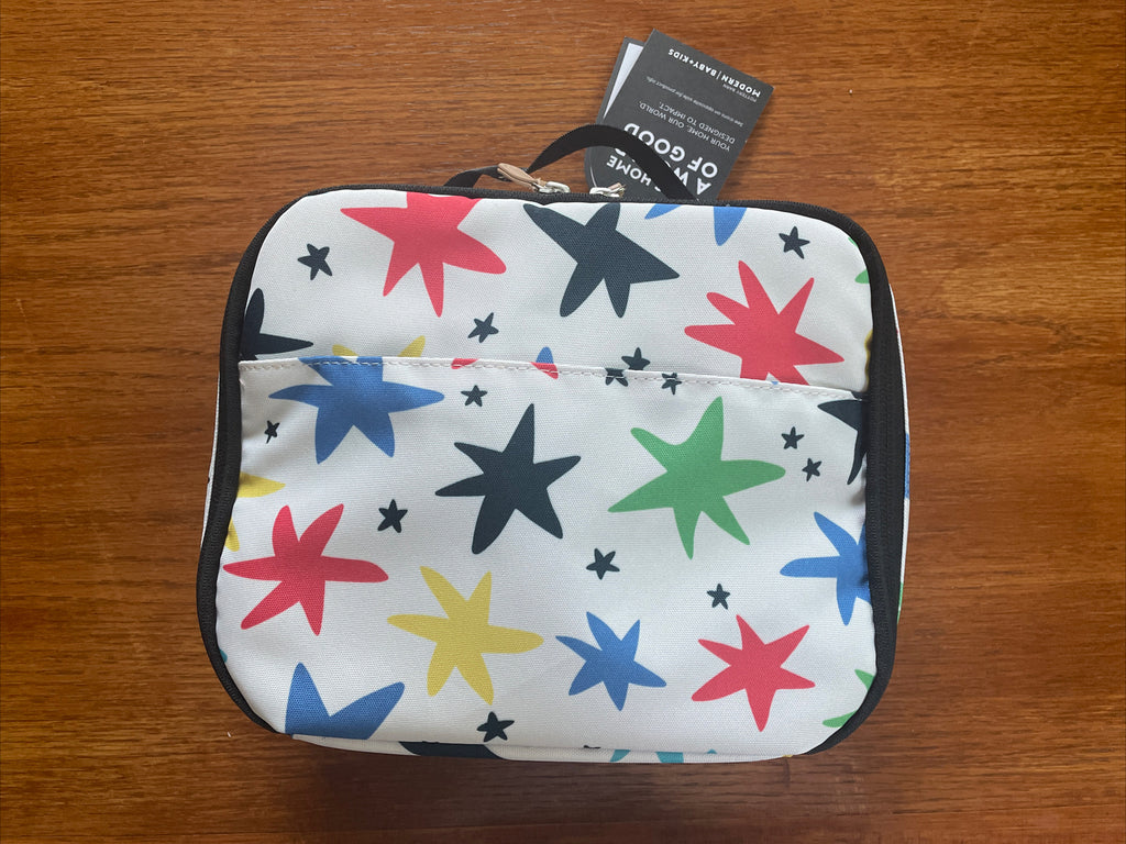 Pottery Barn school Star space sport Marvel hero travel gift LUNCH BOX BAG  ?? [